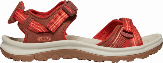 Damensandalen Keen Terradora II Open Toe Sandal W dunkelrot/koralle