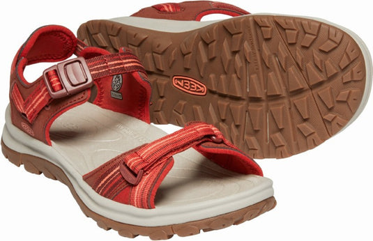 Damensandalen Keen Terradora II Open Toe Sandal W dunkelrot/koralle