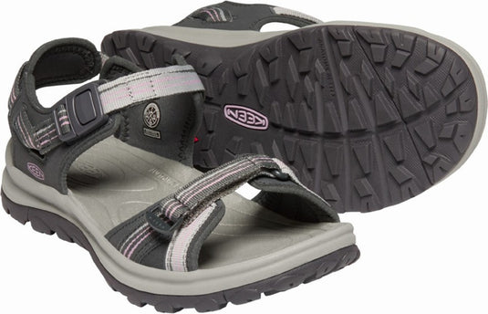 Damensandalen Keen Terradora II Open Toe Sandal W dunkelgrau/dämmerungsrosa