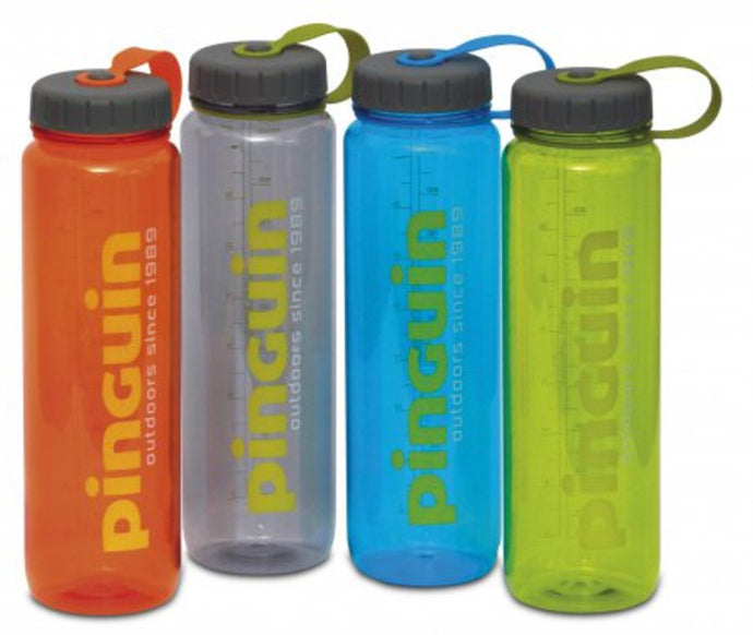 Flasche Pinguin Tritan Slim Bottle 0,65l grau